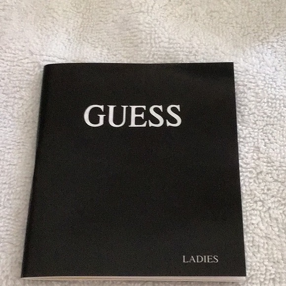 Guess watch, jean motive, metal wristband - Picture 8 of 8